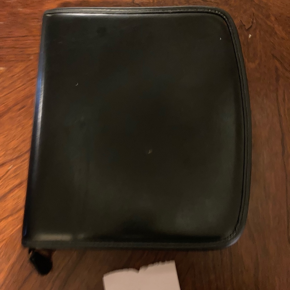 Leather Bound Ring Book